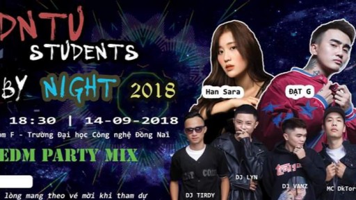 Công tác chuẩn bị Lễ hội âm nhạc EDM mang tên “DNTU Students by Night 2018”